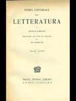 Storia universale della letteratura Vol. 2