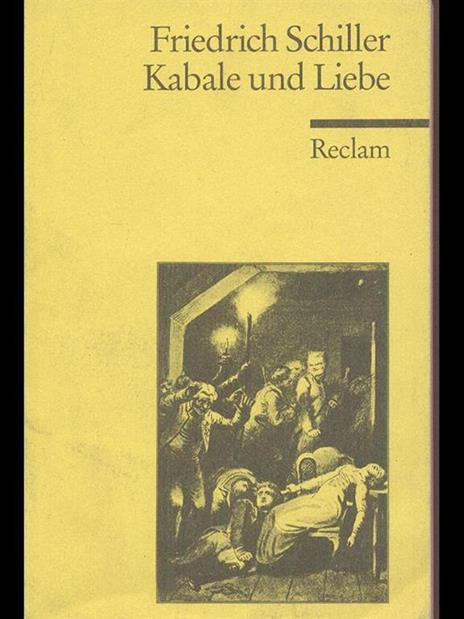 Kabale und Liebe - Friedrich Schiller - copertina