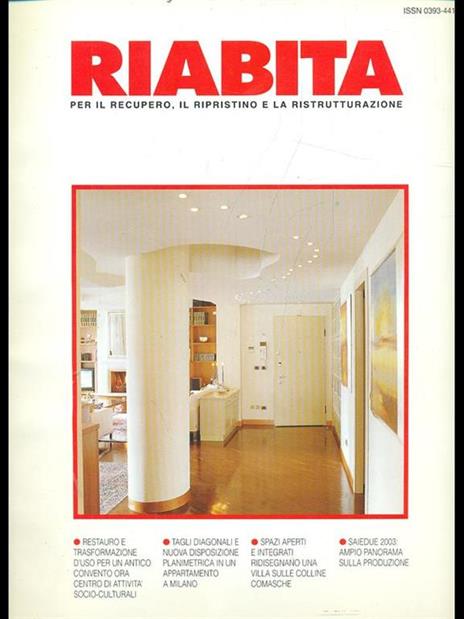 Riabita n. 37742 - copertina