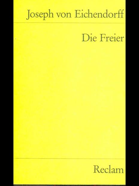 Die Freier - Joseph von Westphalen - copertina