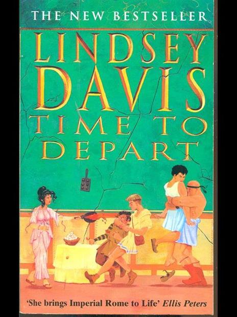 Time to depart - Lindsey Davis - copertina