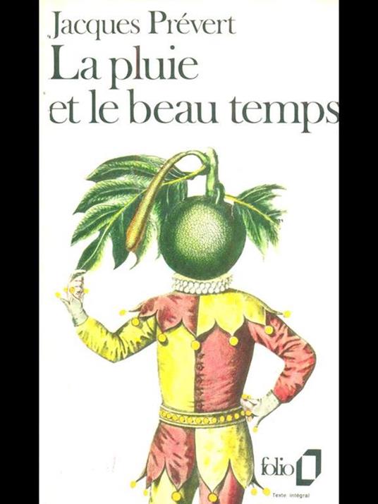 La pluie et le beau temps - Jacques Prévert - copertina