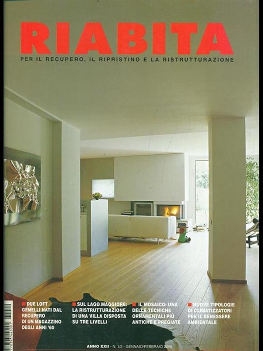 Riabita n. 1-2/2006 - copertina