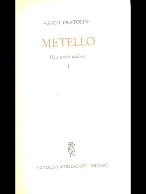 Metello I - Vasco Pratolini - 3