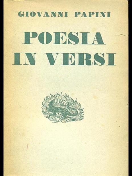 Poesia in versi - Giovanni Papini - 5