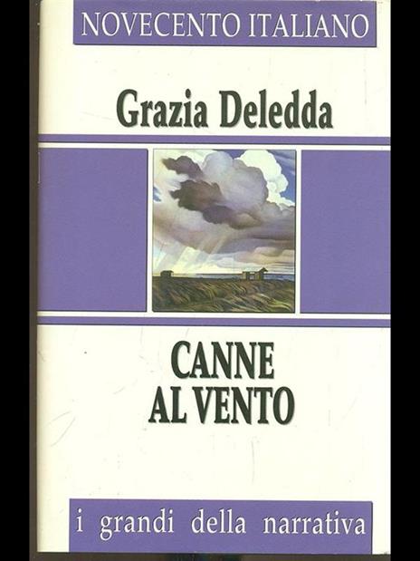 Canne al vento - Grazia Deledda - copertina