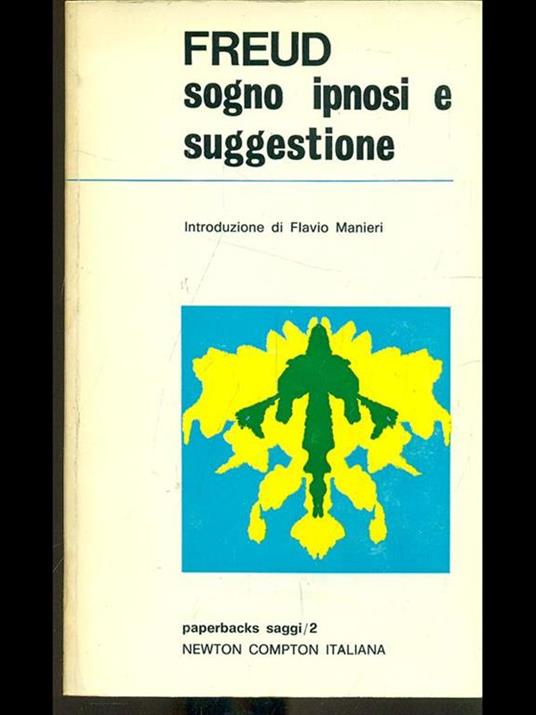 Sogno ipnosi e suggestione - Sigmund Freud - copertina