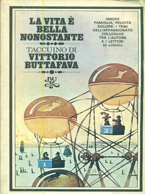 La vita è bella nonostante - Vittorio Buttafava - copertina