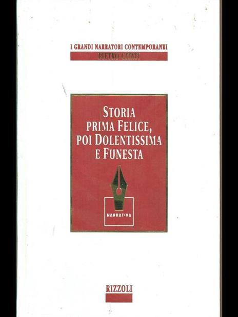 Storia prima felice, poi dolentissima e funesta - Pietro Citati - 3