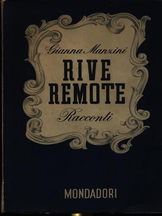 Rive remote - Gianna Manzini - copertina