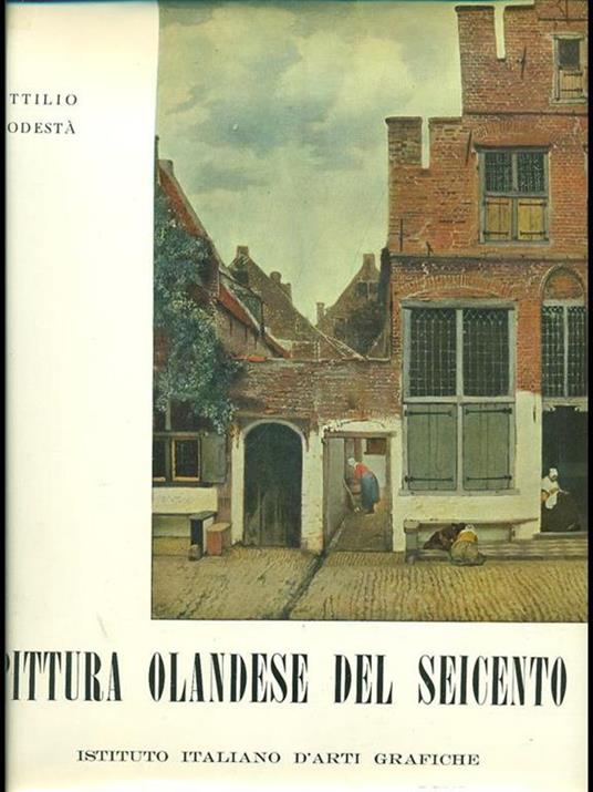 Pittura olandese del Seicento - Attilio Podestà - copertina