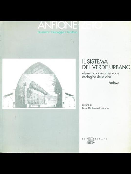 Il sistema del verde urbano - Luisa De Biasio Calimani - copertina