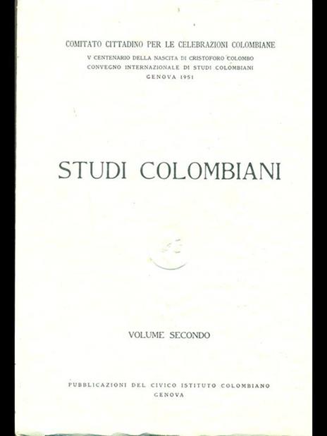 Studi colombiani vol 2 - 2