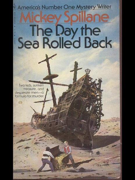 The day the sea rolled back - Mickey Spillane - copertina