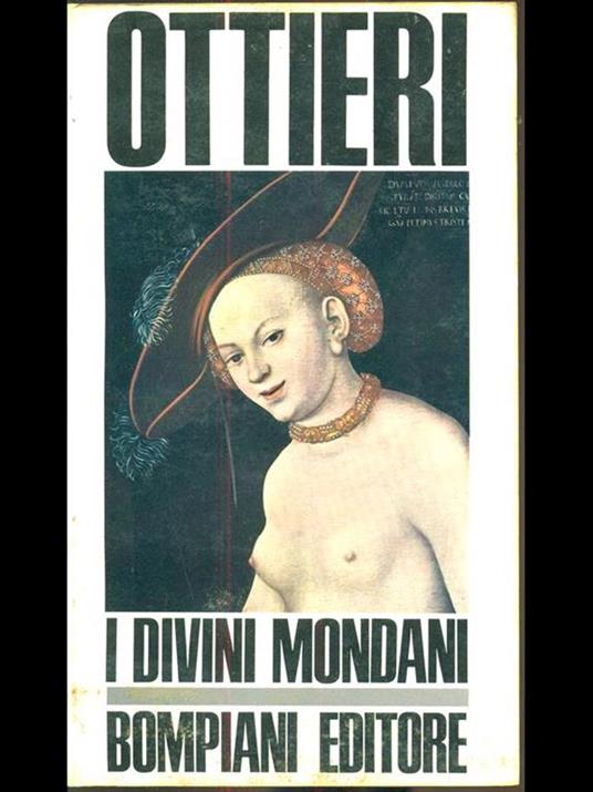 I divini mondani - Ottiero Ottieri - copertina