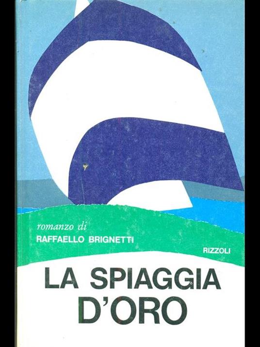 La spiaggia d'oro - Raffaello Brignetti - copertina