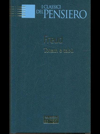 Totem e tabù - Sigmund Freud - copertina