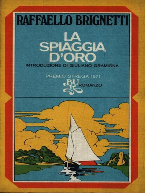 La spiaggia d'oro - Raffaello Brignetti - copertina