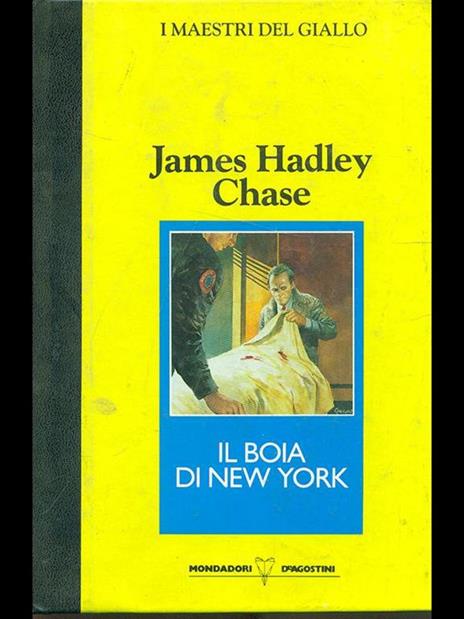 Il boia di New York - James H. Chase - copertina