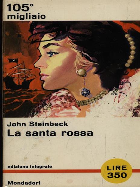 La Santa Rossa - John Steinbeck - copertina