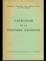 Catalogue de la peinture ancienne