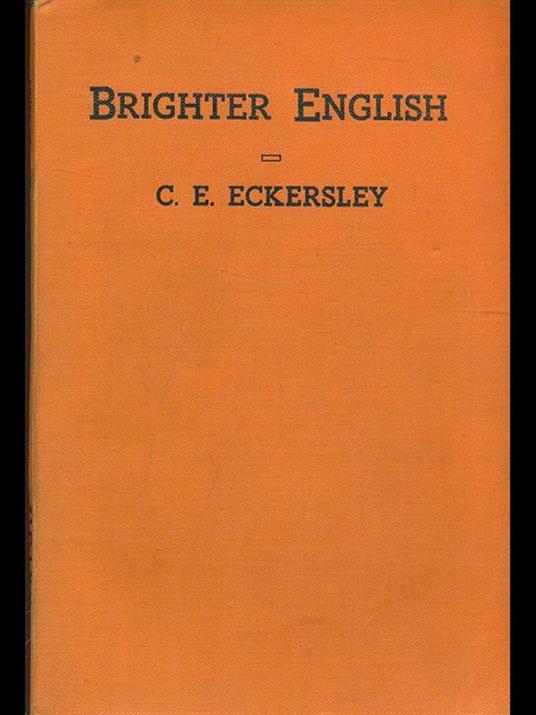 Brighters english - C. E. Eckersley - copertina
