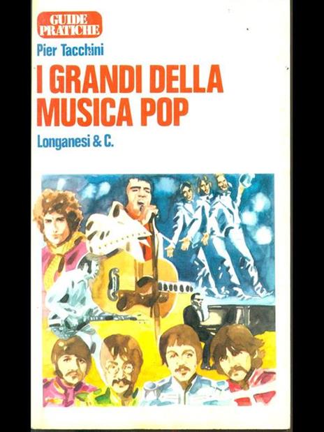 I grandi della musica pop - Pier Tacchini - copertina