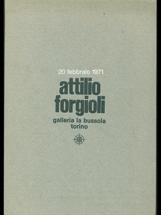 Attilio Forgioli - copertina