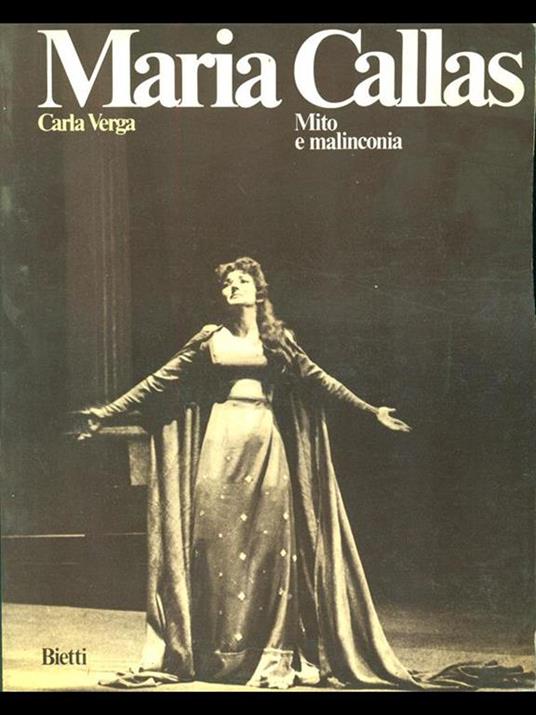 Maria Callas - Carla Verga - copertina