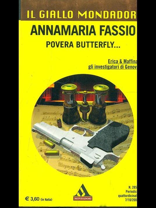 Povera Butterfly  - Annamaria Fassio - copertina