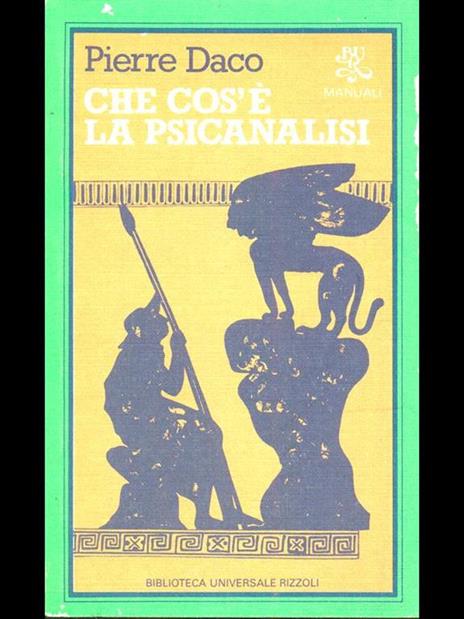 Che cos'é la psicanalisi - Pierre Daco - copertina