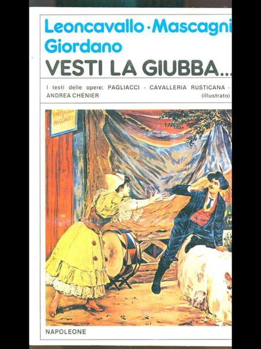 Vesti la giubba - copertina