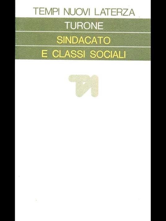 Sindacato e classi sociali - Turone - 7