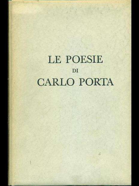 Poesie - Carlo Porta - 2