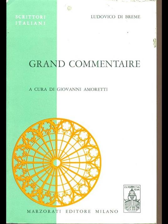 Grand Commentaire - Ludovico Di Breme - 8