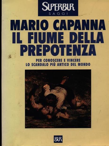 Il fiume della prepotenza - Mario Capanna - copertina