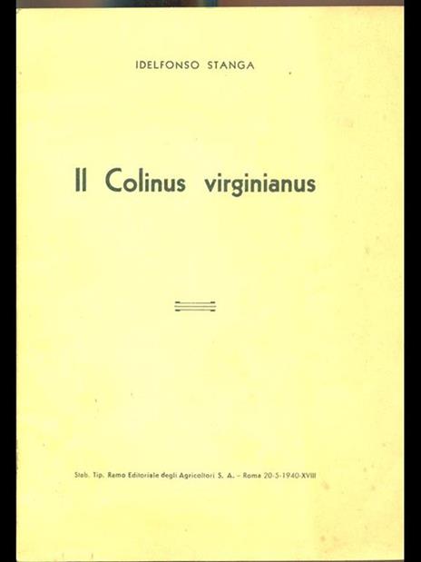 Il Colinus virginianus - 3