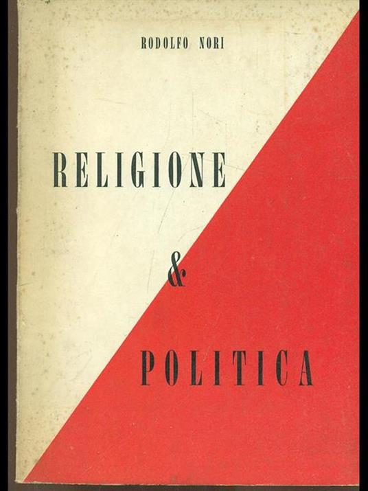 Religione & politica - Rodolfo Nori - copertina