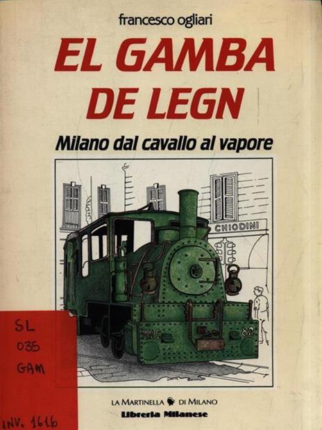 El gamba de legn - Francesco Ogliari - copertina