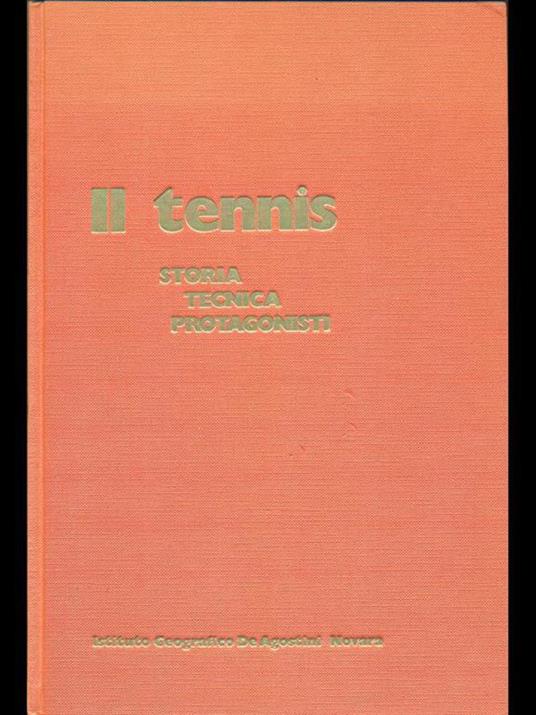 Il tennis - Guido Oddo - copertina