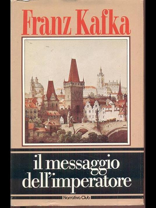 Il messaggio dell'imperatore - Franz Kafka - copertina