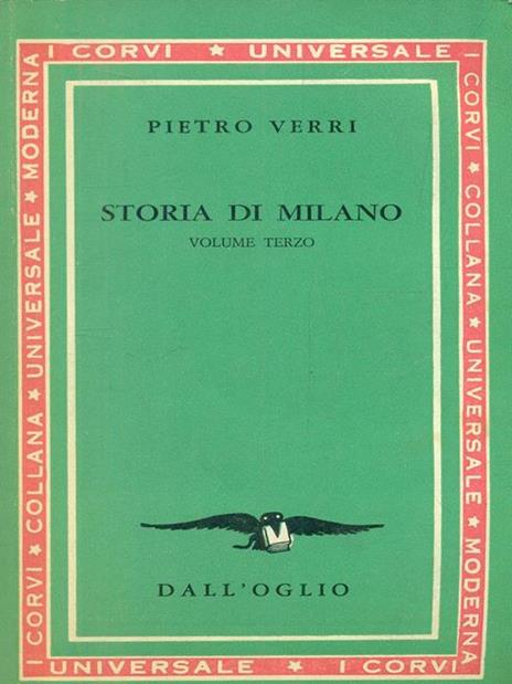 Storia di Milano - Pietro Verri - 9