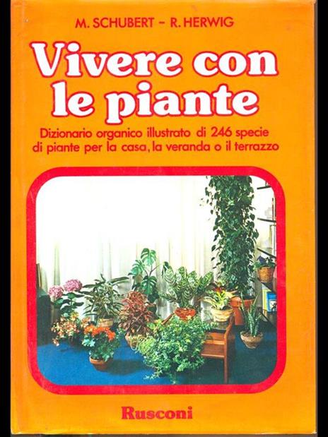 Vivere con le piante - Schubert,Herwig - copertina