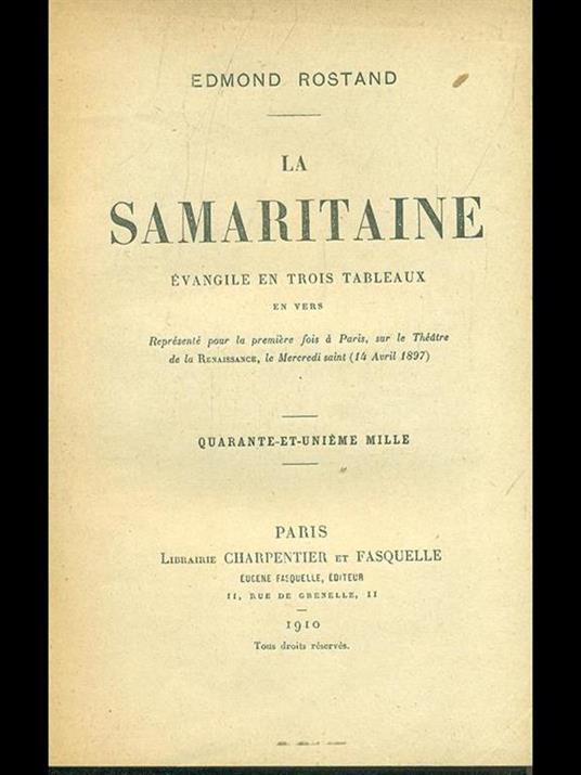La samaritaine - Edmond Rostand - 7