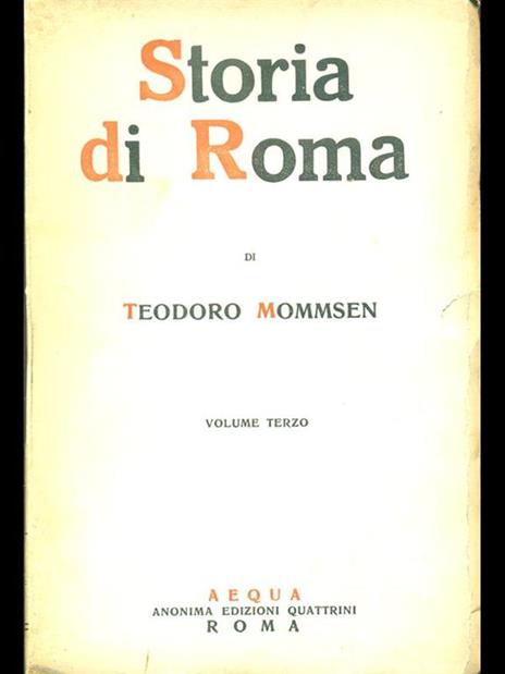 Storia di Roma 3 - Theodor Mommsen - 9