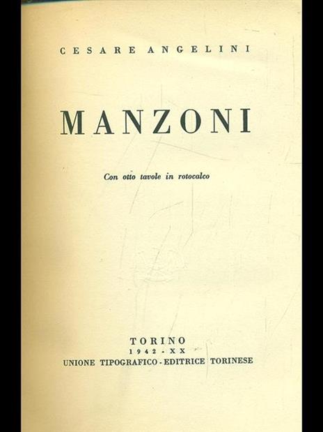 Manzoni - Cesare Angelini - 3