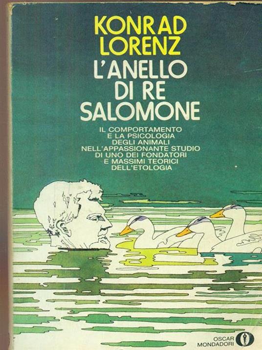 L' anello di re Salomone - Konrad Lorenz - copertina