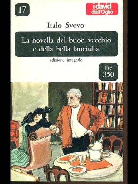 La novella del buon vecchio e della bella fanciulla - Italo Svevo - copertina