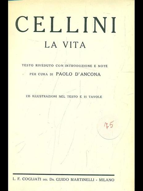 La vita - Benvenuto Cellini - 7