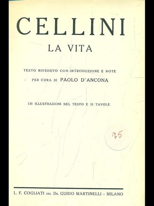 La vita - Benvenuto Cellini - 7